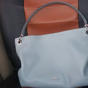 Coach purse and matching wallet